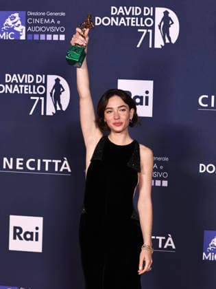 Rome, 71st David di Donatello Awards Red Carpet - Pictured: Matilda De Angelis  Copyright: xMarcoxProvvisionatox xipa-agency.netx xDxAvanzo Landi Provvisionatox IPA_Agency_IPA74480907