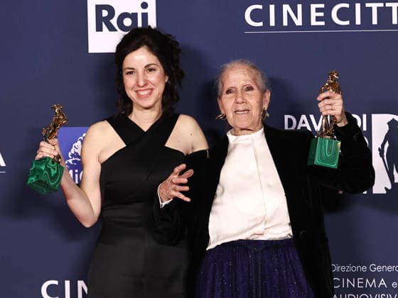 Rome, 71st David di Donatello Awards, Red Carpet Awards - Pictured: Margherita Spampinato, Aurora Quattrocchi  Copyright: xMarcoxProvvisionatox xipa-agency.netx xDxAvanzo Landi Provvisionatox IPA_Agency_IPA74480916