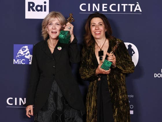 Rome, 71st David di Donatello Awards, Red Carpet Awards - Pictured: Maria Rita Barbera, Gaia Calderone  Copyright: xMarcoxProvvisionatox xipa-agency.netx xDxAvanzo Landi Provvisionatox IPA_Agency_IPA74480923