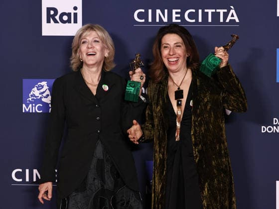 Rome, 71st David di Donatello Awards, Red Carpet Awards - Pictured: Maria Rita Barbera, Gaia Calderone  Copyright: xMarcoxProvvisionatox xipa-agency.netx xDxAvanzo Landi Provvisionatox IPA_Agency_IPA74480924
