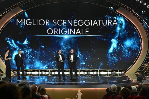 Rome, 71st David di Donatello Awards, Broadcast. In the photo: Francesco SOSSAI - Adriano CANDIAGO  Copyright: xMaurizioxD Avanzox xipa-agency.netx xDxAvanzo Provvisionato Landix IPA_Agency_IPA74481097