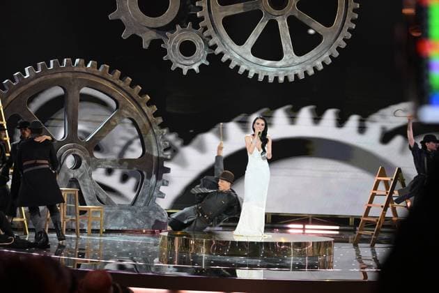 Rome, 71st David di Donatello Awards, Broadcast. In the photo: Arisa  Copyright: xMaurizioxD Avanzox xipa-agency.netx xDxAvanzo Provvisionato Landix IPA_Agency_IPA74481207