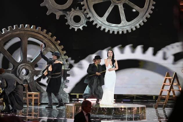 Rome, 71st David di Donatello Awards, Broadcast. In the photo: Arisa  Copyright: xMaurizioxD Avanzox xipa-agency.netx xDxAvanzo Provvisionato Landix IPA_Agency_IPA74481212