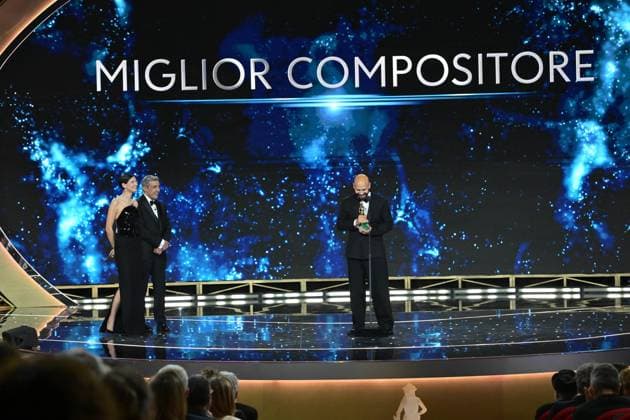 Rome, 71st David di Donatello Awards, Broadcast. In the photo: Fabio Massimo Capogrosso  Copyright: xMaurizioxD Avanzox xipa-agency.netx xDxAvanzo Provvisionato Landix IPA_Agency_IPA74481264