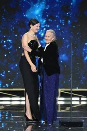 Rome, 71st David di Donatello Awards, Broadcast. Pictured: Bianca Balti, Flavio Insinna, Raoul Bova, Aurora Quattrocchi  Copyright: xMaurizioxD Avanzox xipa-agency.netx xDxAvanzo Provvisionato Landix IPA_Agency_IPA74481336