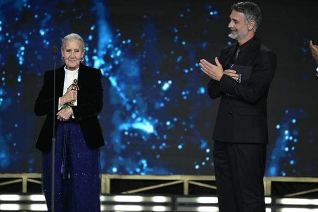 Rome, 71st David di Donatello Awards, Broadcast. Pictured: Bianca Balti, Flavio Insinna, Raoul Bova, Aurora Quattrocchi  Copyright: xMaurizioxD Avanzox xipa-agency.netx xDxAvanzo Provvisionato Landix IPA_Agency_IPA74481344