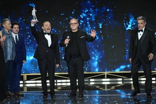 Rome, 71st David di Donatello Awards, Broadcast. Pictured: Nino Frassica  Copyright: xMaurizioxD Avanzox xipa-agency.netx xDxAvanzo Provvisionato Landix IPA_Agency_IPA74481366