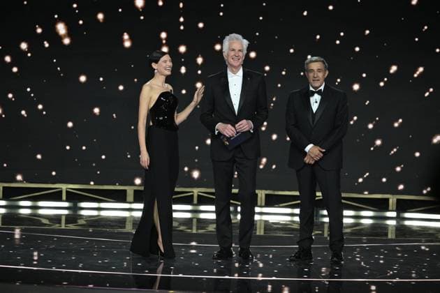 Rome, 71st David di Donatello Awards, Broadcast. Pictured: Bianca Balti, Flavio Insinna, Matthew Modine  Copyright: xMaurizioxD Avanzox xipa-agency.netx xDxAvanzo Provvisionato Landix IPA_Agency_IPA74481462