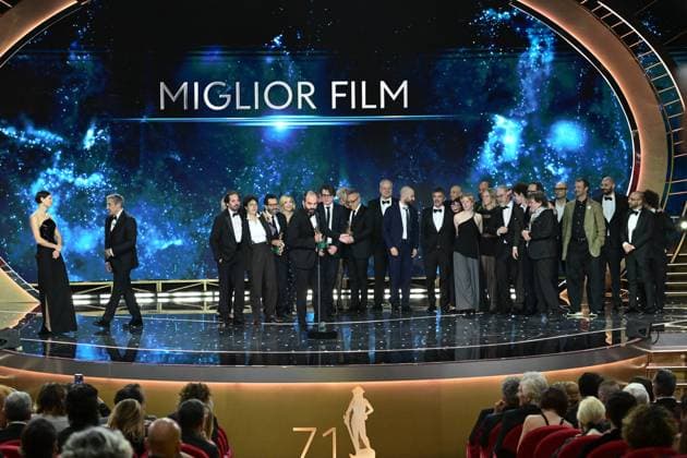 Rome, 71st David di Donatello Awards, Broadcast. In the photo: Francesco Sossai  Copyright: xMaurizioxD Avanzox xipa-agency.netx xDxAvanzo Provvisionato Landix IPA_Agency_IPA74481617