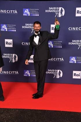 Rome, 71st edition of the David di Donatello Awards, Awards, In the photo: Omar Rammal  Copyright: xVincenzoxLandix xipa-agency.netx xVincenzoxLandix IPA_Agency_IPA74481635