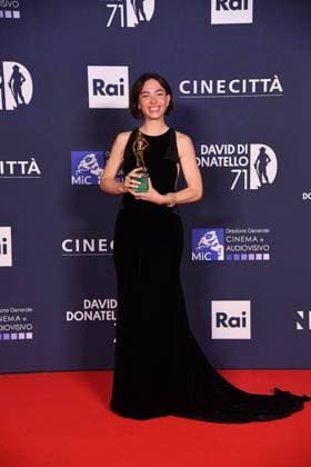 Rome, 71st edition of the David di Donatello Awards, In the photo: Matilda de Angelis  Copyright: xVincenzoxLandix xipa-agency.netx xVincenzoxLandix IPA_Agency_IPA74481639