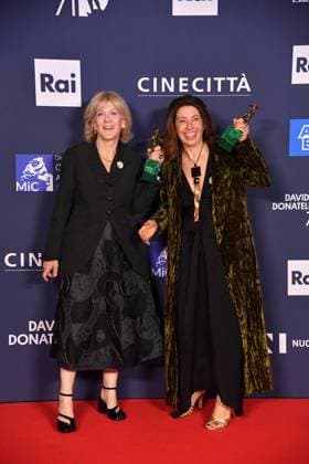 Rome, 71st edition of the David di Donatello Awards, In the photo: Maria Rita Barbera Gaia Calderone  Copyright: xVincenzoxLandix xipa-agency.netx xVincenzoxLandix IPA_Agency_IPA74481699