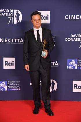 Rome, 71st edition of the David di Donatello Awards, In the photo: Lino Musella  Copyright: xVincenzoxLandix xipa-agency.netx xVincenzoxLandix IPA_Agency_IPA74481701