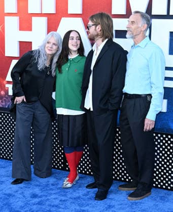 ˜Billie Eilish-Hit Me Hard and Soft: The Tour™ LA Premiere Maggie Baird, Billie Eilish, Finneas O Connell and Patrick O Connell arriving to Paramount Picture™s Billie Eilish-Hit Me Hard and Soft: The Tour (Live in 3D) Los Angeles premiere held at the Village Theatre on May 6, 2026 in Westwood, CA. Westwood Village Theatre California USA Copyright: xLeexWattx xAFF-USA.COMx