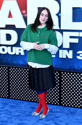 ˜Billie Eilish-Hit Me Hard and Soft: The Tour™ LA Premiere Billie Eilish arriving to Paramount Picture™s Billie Eilish-Hit Me Hard and Soft: The Tour (Live in 3D) Los Angeles premiere held at the Village Theatre on May 6, 2026 in Westwood, CA. Westwood Village Theatre California USA Copyright: xLeexWattx xAFF-USA.COMx