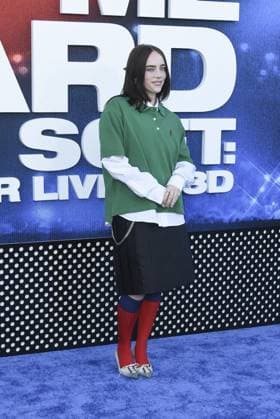Billie Eilish at arrivals for BILLIE EILISH - HIT ME HARD AND SOFT: THE TOUR (LIVE IN 3D) Premiere, Westwood Village Theatre, Los Angeles, CA, May 06, 2026. Photo By: Elizabeth Goodenough Everett Collection BILLIE EILISH - HIT ME HARD AND SOFT: THE TOUR (LIVE IN 3D) Premiere PUBLICATIONXNOTxINxCANxCHNxFRAxITAxJPNxNORxPOLxRUSxESPxUKxUSA