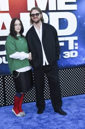 Billie Eilish, Finneas at arrivals for BILLIE EILISH - HIT ME HARD AND SOFT: THE TOUR (LIVE IN 3D) Premiere, Westwood Village Theatre, Los Angeles, CA, May 06, 2026. Photo By: Elizabeth Goodenough Everett Collection BILLIE EILISH - HIT ME HARD AND SOFT: THE TOUR (LIVE IN 3D) Premiere PUBLICATIONXNOTxINxCANxCHNxFRAxITAxJPNxNORxPOLxRUSxESPxUKxUSA