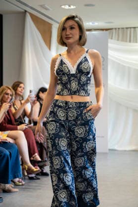 Summer Fashion Week Latam 2026 in Madrid, Spain - 6 MAY 2026. A model walks the runway at the Paulina Luna fashion show during the Summer Fashion Week Latam 2026 at the Pons Foundation . Madrid Spain Copyright: xAtilanoxGarciax xSOPAxImagesx photos17735