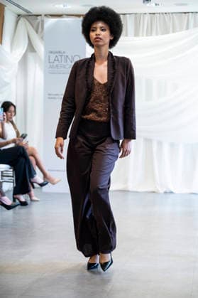 Summer Fashion Week Latam 2026 in Madrid, Spain - 6 MAY 2026. A model walks the runway at the Paulina Luna fashion show during the Summer Fashion Week Latam 2026 at the Pons Foundation . Madrid Spain Copyright: xAtilanoxGarciax xSOPAxImagesx photos17742