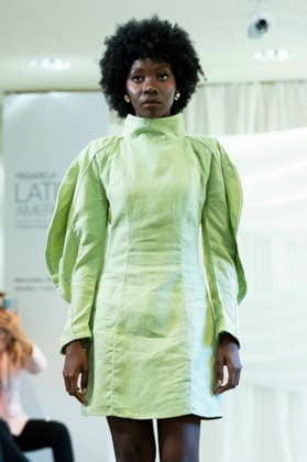 Summer Fashion Week Latam 2026 in Madrid, Spain - 6 MAY 2026. A model walks the runway at the Faride fashion show during the Summer Fashion Week Latam 2026 at the Pons Foundation . Madrid Spain Copyright: xAtilanoxGarciax xSOPAxImagesx photos17784