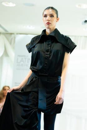 Summer Fashion Week Latam 2026 in Madrid, Spain - 6 MAY 2026. A model walks the runway at the Joseph Mendoza fashion show during the Summer Fashion Week Latam 2026 at the Pons Foundation. Madrid Spain Copyright: xAtilanoxGarciax xSOPAxImagesx photos17818