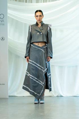 Summer Fashion Week Latam 2026 in Madrid, Spain - 6 MAY 2026. A model walks the runway at the Joseph Mendoza fashion show during the Summer Fashion Week Latam 2026 at the Pons Foundation. Madrid Spain Copyright: xAtilanoxGarciax xSOPAxImagesx photos17821
