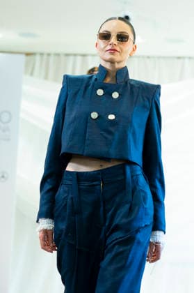 Summer Fashion Week Latam 2026 in Madrid, Spain - 6 MAY 2026. A model walks the runway at the Joseph Mendoza fashion show during the Summer Fashion Week Latam 2026 at the Pons Foundation. Madrid Spain Copyright: xAtilanoxGarciax xSOPAxImagesx photos17823