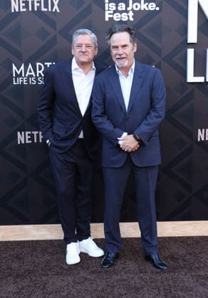 Los Angeles Premiere Of Netflix s Marty, Life Is Short Hollywood CA May 06: Ted Sarandos, Dennis Miller Akhbarii at the Los Angeles Premiere Of Netflix s Marty, Life Is Short held at The Egyptian Theatre in Hollywood, CA. on May 06, 2026 Credit: AdMedia Hollywood CA United States EDITORIAL USE ONLY  Copyright: xx ADx admphotostwo987340