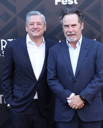 Los Angeles Premiere Of Netflix s Marty, Life Is Short Hollywood CA May 06: Ted Sarandos, Dennis Miller Akhbarii at the Los Angeles Premiere Of Netflix s Marty, Life Is Short held at The Egyptian Theatre in Hollywood, CA. on May 06, 2026 Credit: AdMedia Hollywood CA United States EDITORIAL USE ONLY  Copyright: xx ADx admphotostwo987303
