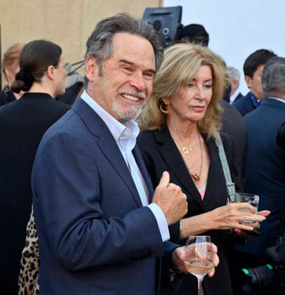 Dennis Miller and his wife Carolyn Espley attend the premiere of Netflix s documentary Marty Life Is Short at the Egyptian Theatre in the Hollywood section of Los Angeles on Wednesday, May 6, 2026. Storyline: The definitive documentary on comedian Martin Short, exploring his career across film, television, theater and comedy.  LAP2026050612 JIMxRUYMEN