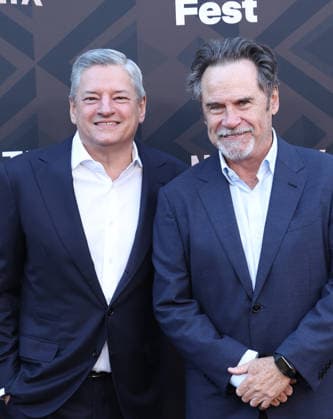 Los Angeles Premiere Of Netflix s Marty, Life Is Short Hollywood CA May 06: Ted Sarandos, Dennis Miller Akhbarii at the Los Angeles Premiere Of Netflix s Marty, Life Is Short held at The Egyptian Theatre in Hollywood, CA. on May 06, 2026 Credit: AdMedia Hollywood CA United States EDITORIAL USE ONLY  Copyright: xx ADx admphotostwo987330