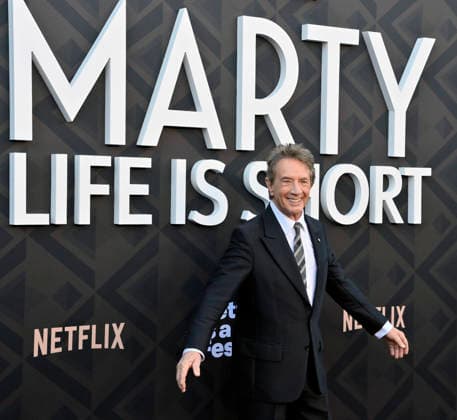 Martin Short attends the premiere of Netflix s documentary Marty Life Is Short at the Egyptian Theatre in the Hollywood section of Los Angeles on Wednesday, May 6, 2026. Storyline: The definitive documentary on comedian Martin Short, exploring his career across film, television, theater and comedy.  LAP2026050601 JIMxRUYMEN