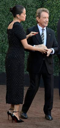 Selena Gomez and Martin Short attends the premiere of Netflix s documentary Marty Life Is Short at the Egyptian Theatre in the Hollywood section of Los Angeles on Wednesday, May 6, 2026. Storyline: The definitive documentary on comedian Martin Short, exploring his career across film, television, theater and comedy.  LAP2026050619 JIMxRUYMEN
