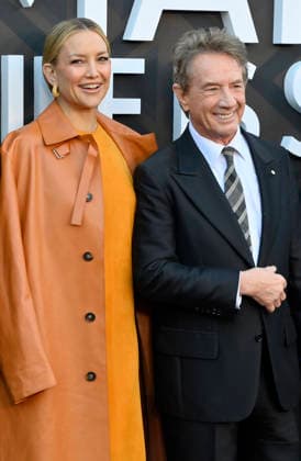 Kate Hudson and Martin Short attend the premiere of Netflix s documentary Marty Life Is Short at the Egyptian Theatre in the Hollywood section of Los Angeles on Wednesday, May 6, 2026. Storyline: The definitive documentary on comedian Martin Short, exploring his career across film, television, theater and comedy.  LAP2026050621 JIMxRUYMEN