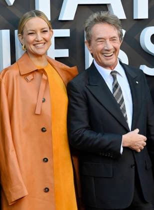 Kate Hudson and Martin Short attend the premiere of Netflix s documentary Marty Life Is Short at the Egyptian Theatre in the Hollywood section of Los Angeles on Wednesday, May 6, 2026. Storyline: The definitive documentary on comedian Martin Short, exploring his career across film, television, theater and comedy.  LAP2026050627 JIMxRUYMEN