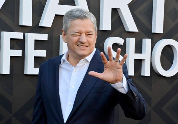 Ted Sarandos attends the premiere of Netflix s documentary Marty Life Is Short at the Egyptian Theatre in the Hollywood section of Los Angeles on Wednesday, May 6, 2026. Storyline: The definitive documentary on comedian Martin Short, exploring his career across film, television, theater and comedy.  LAP2026050629 JIMxRUYMEN