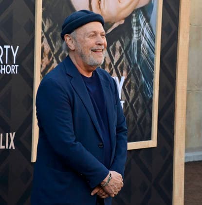 Billy Krystal attends the premiere of Netflix s documentary Marty Life Is Short at the Egyptian Theatre in the Hollywood section of Los Angeles on Wednesday, May 6, 2026. Storyline: The definitive documentary on comedian Martin Short, exploring his career across film, television, theater and comedy.  LAP2026050632 JIMxRUYMEN