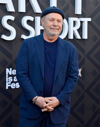 Billy Krystal attends the premiere of Netflix s documentary Marty Life Is Short at the Egyptian Theatre in the Hollywood section of Los Angeles on Wednesday, May 6, 2026. Storyline: The definitive documentary on comedian Martin Short, exploring his career across film, television, theater and comedy.  LAP2026050633 JIMxRUYMEN
