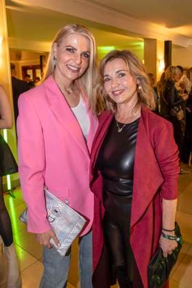 ABB CANNABE Tanja Bülter Buelter and Tina Ruland as guests at the world premiere of Cannabe Die Doku mit Capo at Delphi Filmpalast , on 06 05 2026 in Berlin Berlin Germany