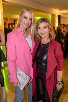 ABB CANNABE Tanja Bülter Buelter and Tina Ruland as guests at the world premiere of Cannabe Die Doku mit Capo at Delphi Filmpalast , on 06 05 2026 in Berlin Berlin Germany