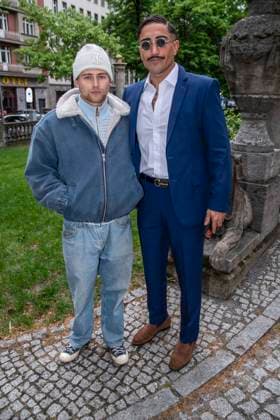 ABB CANNABE Paul Sundheim with Capo as guest at the world premiere of Cannabe The documentary with Capo at Delphi Filmpalast , on 06 05 2026 in Berlin Berlin Germany