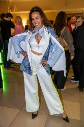 ABB CANNABE Meryem Moutaoukkil as a guest at the world premiere of Cannabe Die Doku mit Capo at Delphi Filmpalast , on 06 05 2026 in Berlin Berlin Germany