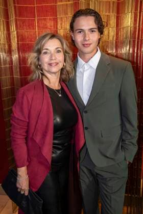 ABB CANNABE Tina Ruland and Jahvis Rahmoune as guests at the world premiere of Cannabe Die Doku mit Capo at Delphi Filmpalast , on 06 05 2026 in Berlin Berlin Germany