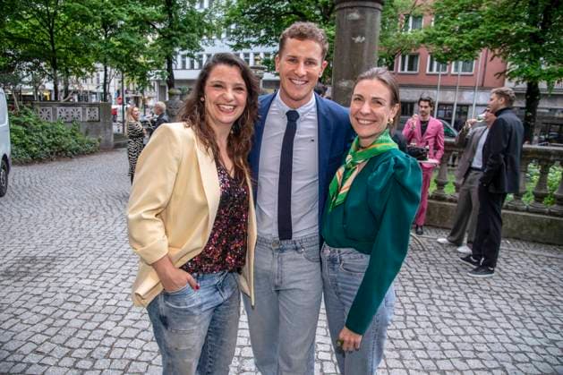 ABB CANNABE Anika Lehmann Lukas Sauer and Mia Lauschner as guests at the world premiere of Cannabe Die Doku mit Capo at Delphi Filmpalast , on 06 05 2026 in Berlin Berlin Germany