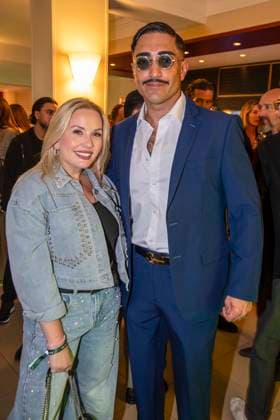 ABB CANNABE Melissa Heitmann and Capo as guests at the world premiere of Cannabe Die Doku mit Capo at Delphi Filmpalast , on 06 05 2026 in Berlin Berlin Germany