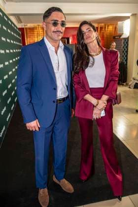 ABB CANNABE Capo and Shermine Shahrivar as guests at the world premiere of Cannabe The documentary with Capo at Delphi Filmpalast , on 06 05 2026 in Berlin Berlin Germany