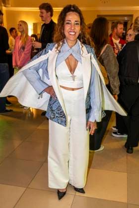 ABB CANNABE Meryem Moutaoukkil as a guest at the world premiere of Cannabe Die Doku mit Capo at Delphi Filmpalast , on 06 05 2026 in Berlin Berlin Germany