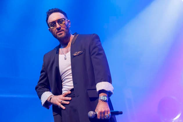 Singer Antony Costa from the British pop boyband Blue during their performance as part of the 25th Anniversary Tour at the Palladium Cologne Cologne, 06 05 2026 NRW Germany Copyright: xChristophxHardtx