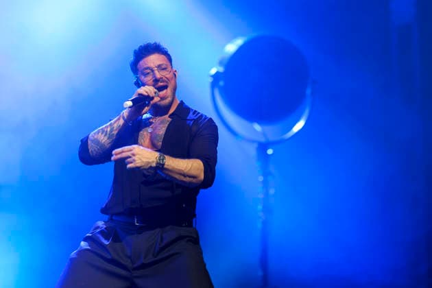 Singer Duncan James from the British pop boyband Blue during their performance as part of the 25th Anniversary Tour at the Palladium Cologne Cologne, 06 05 2026 NRW Germany Copyright: xChristophxHardtx