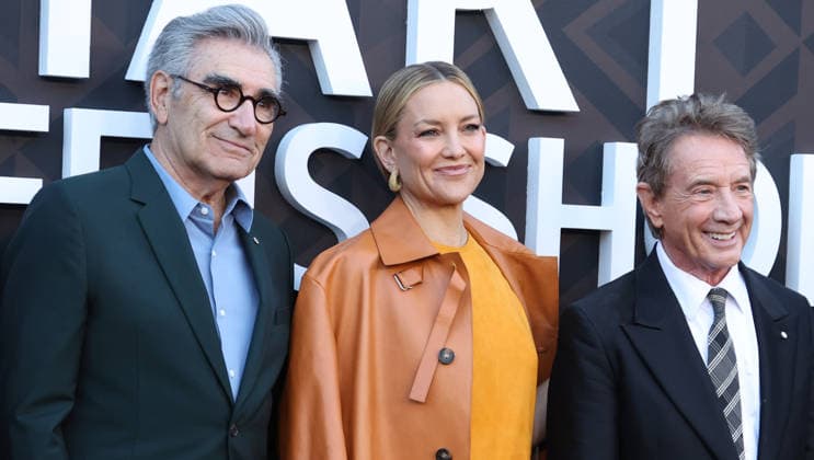 Arrivals for the Los Angeles premiere of Netflix s Marty, Life Is Short at The Egyptian Theatre Featuring: Eugene Levy, Kate Hudson, Martin Short Where: Los Angeles, California, United States When: 06 May 2026 Credit: Faye s Vision Cover Images EDITORIAL USE ONLY. NOT FOR USE BY NEWSPAPERS BASED IN THE UK. Copyright: xx coverimg55669541